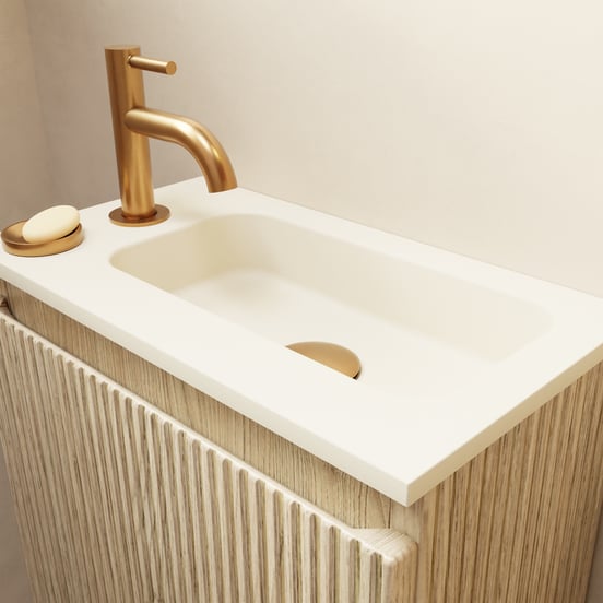 Blaufoss Multa robinet de lave-mains Brushed Rosegold
