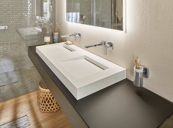 Hansgrohe Metropol inbouw wastafelkraan Glanzend Chroom incl. inbouwelement