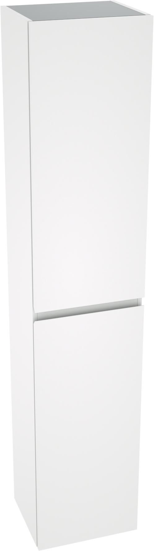 Linie Lado hängender Hochschrank weiß matt 35 x 30 x 170 cm