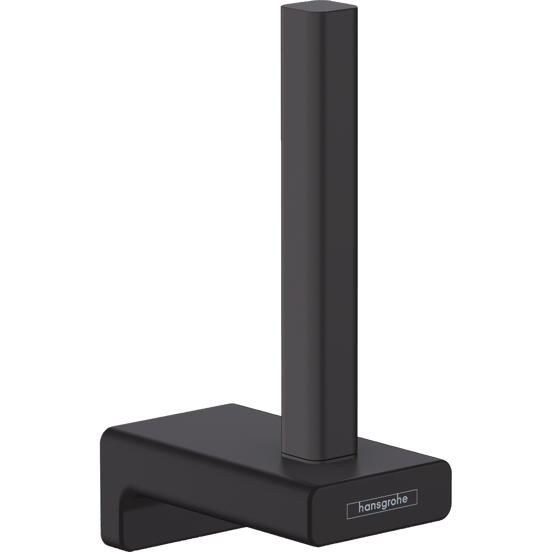 Hansgrohe AddStoris Wc-rol houder mat zwart