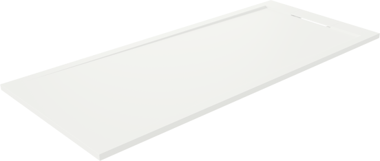 Balmani Andes receveur de douche 180 x 80 cm solid surface blanc mat
