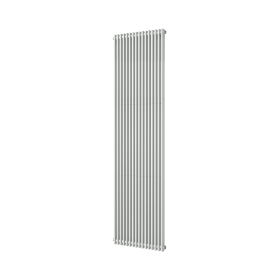 Vipera Corrason radiateur de salle de bains simple 50 x 180 cm chauffage central blanc mat raccordement latéral 1.617W