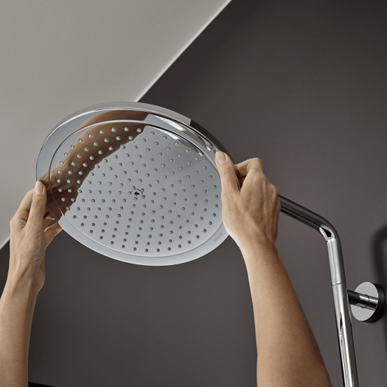 Hansgrohe Croma Select S 280 colonne de douche de pluie mitigeur thermostatique Chrome Brillant