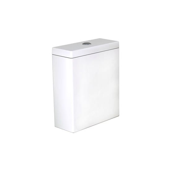 Luca Varess Santino Stand WC: Weiß glänzend, spülrandlos - Tank