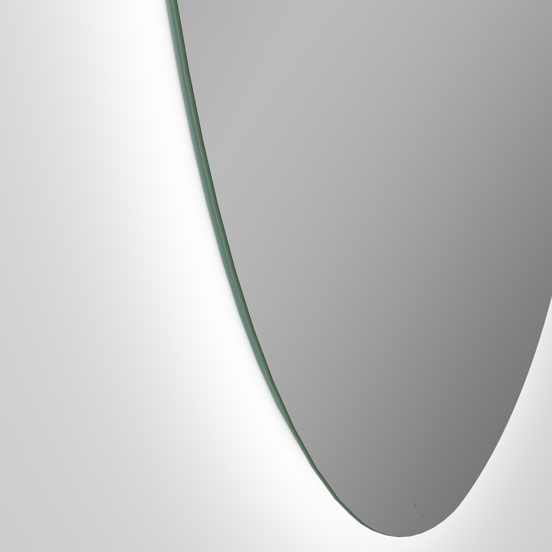 Luca Varess Organic miroir organisch lumineux et anti-buée 80 x 55 cm