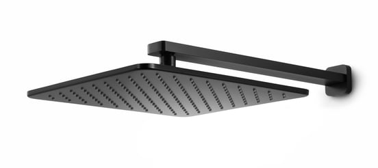 Blaufoss Smartbox Softline set de douche pluie encastré robinet thermostatique Noir Mat