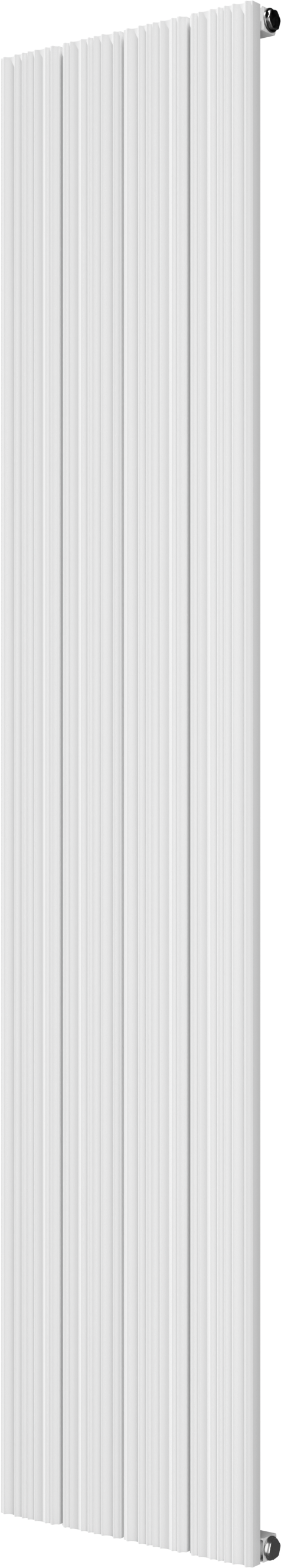 Vipera Mares sèche-serviettes simple 37,5 x 180 cm chauffage central blanc mat raccordement latéral et central 1085W