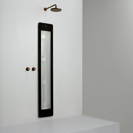 Sunshower Plus L Infrarood en UV Inbouw black