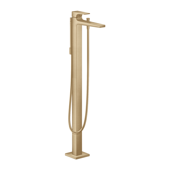 Hansgrohe Metropol robinet baignoire îlot avec douchette Brushed Bronze