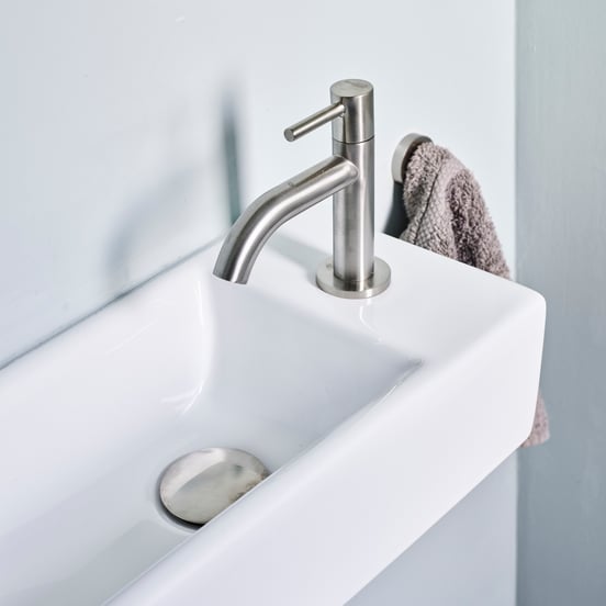 Blaufoss Multa Kaltwasserhahn: Brushed CoolMetal