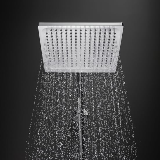 Hansgrohe Crometta E 240 Duschsystem: Chrom Glänzend
