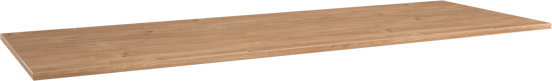 Storke Panton enkele of dubbele tablet ruwe eiken melamine 150 x 52 cm