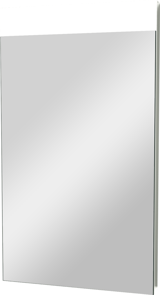 Storke Lucera rechthoekig toiletspiegel 40 x 70 cm met spiegelverlichting