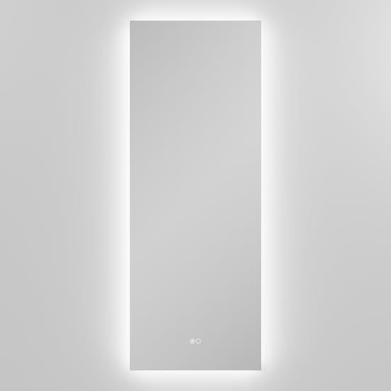 Balmani Giro Touch rechthoekig badkamerspiegel 45 x 120 cm met spiegelverlichting en anti-damp