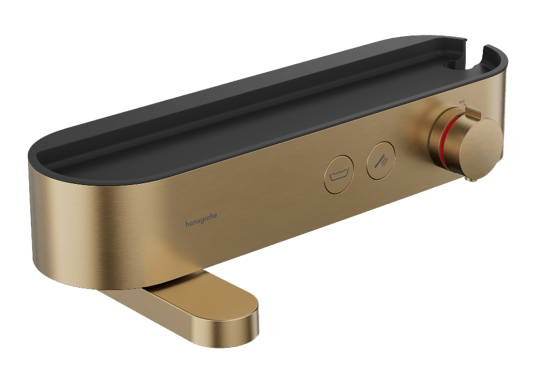 Hansgrohe ShowerTablet 400 Thermostat-Armatur Badewannenarmatur Brushed Bronze