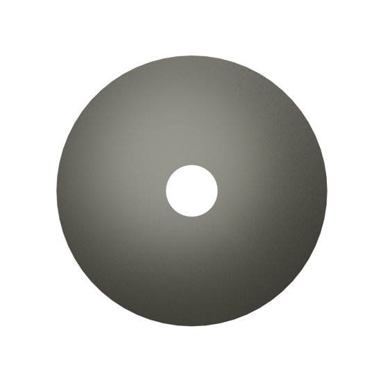 Balmani Pelota Disc LED verlichting 16 cm gunmetal