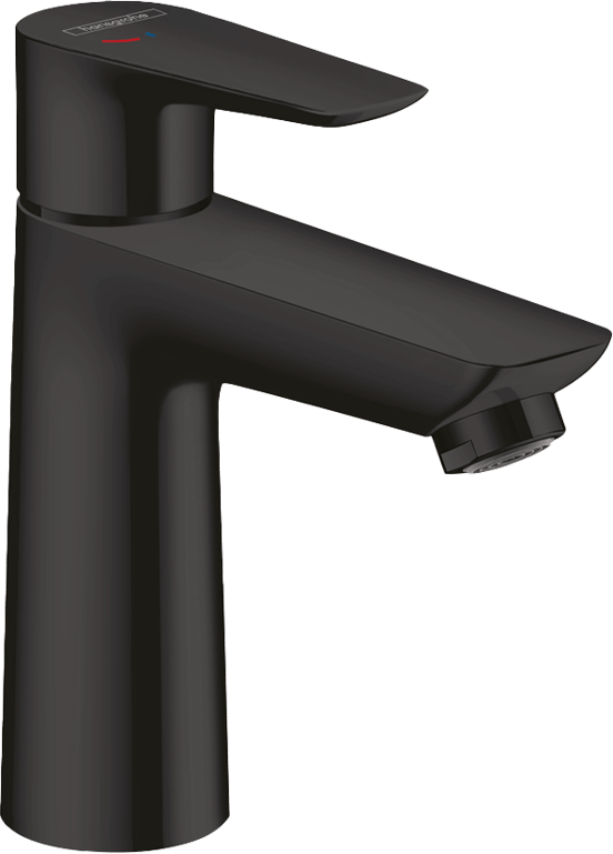 Hansgrohe Talis E110 Niedrige Waschtischarmatur Schwarz Matt