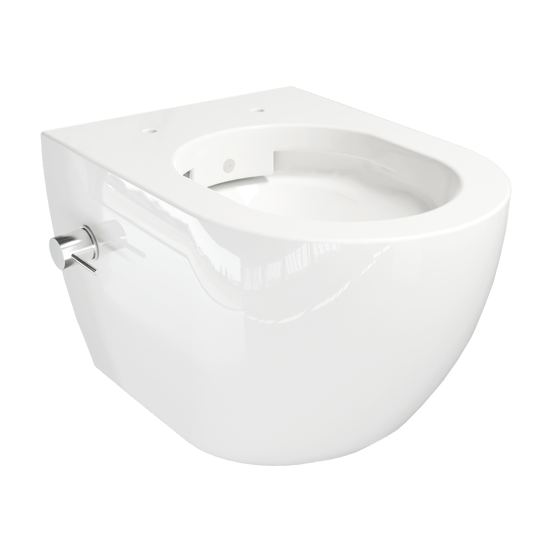 Luca Varess Moreno bidet toilet Glanzend Wit randloos