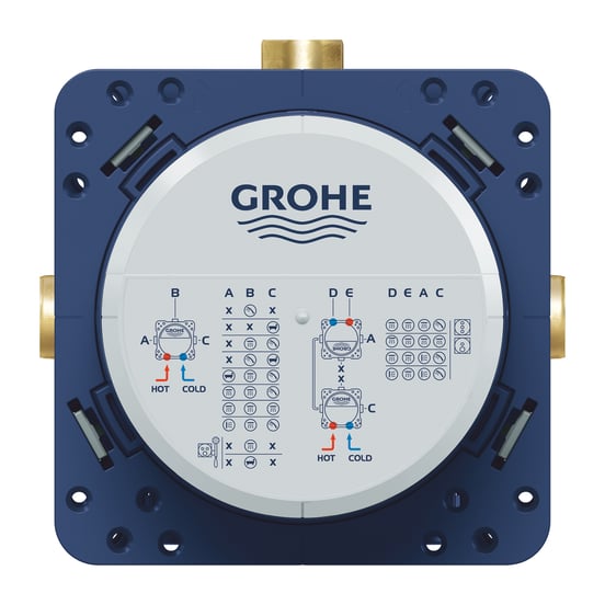 Grohe Rapido Smartbox Universal-Unterputz-Einbauelement für Unterputz-Dusch-Armatur