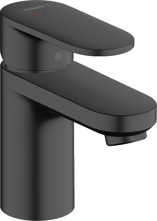 Hansgrohe Vernis Blend 70 robinet de lavabo bas Noir Mat