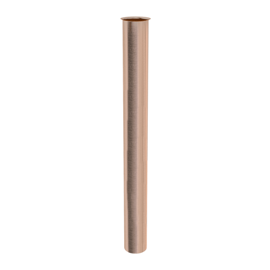 Santeg Draintube verlengstuk met kraag afvoer handenwasser Ø32mm 30cm Brushed RoseGold