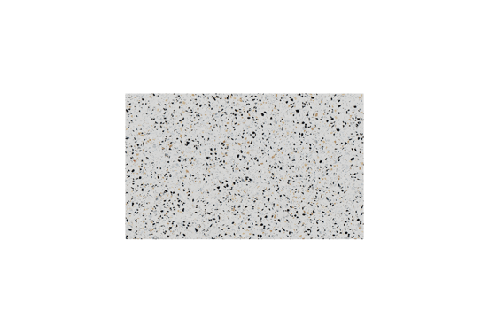 Balmani Stretto Einzel Waschtischplatte Bianco Nero Terrazzo 90 x 55 cm