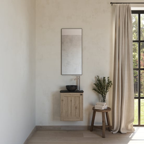 Balmani Opti Badspiegel: Rechteckig, 40 x 90 cm