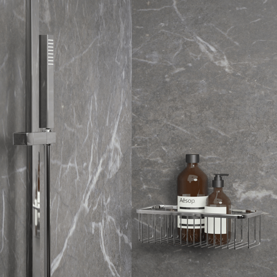 Blaufoss Jenna porte-savon mural chrome 30 cm