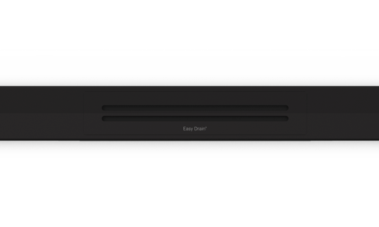 Easy Drain R-Line Clean Color douchegoot 70cm Mat Zwart