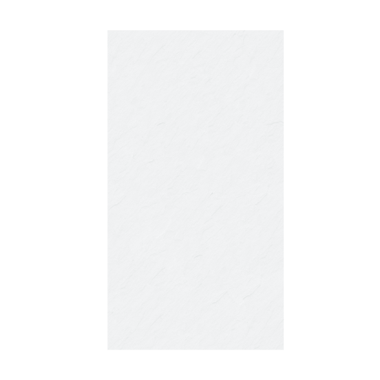 Linie Rumba douchewandbekleding 140 x 220 cm acryl wit leisteenstructuur