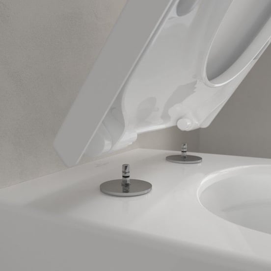 Villeroy & Boch Subway 3.0 wc suspendu Blanc Brillant sans rebord TwistFlush