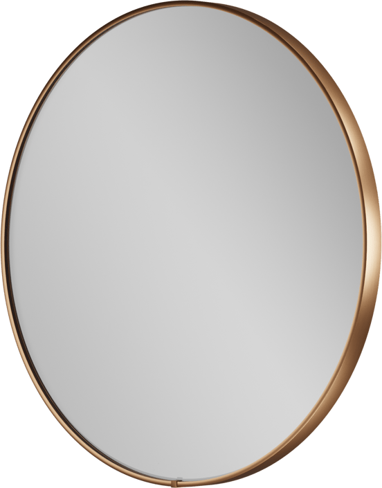 Balmani Secret miroir rond Brushed RoseGold lumineux et anti-buée Ø 60 cm