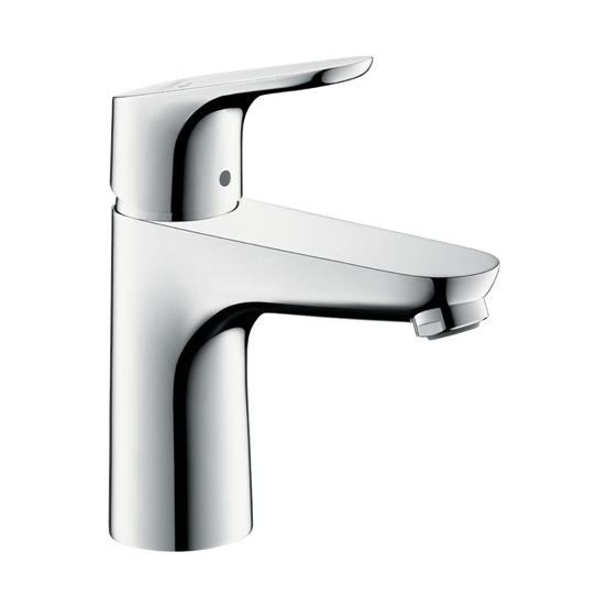 Hansgrohe Focus 100 Coolstart wastafelkraan Glanzend Chroom