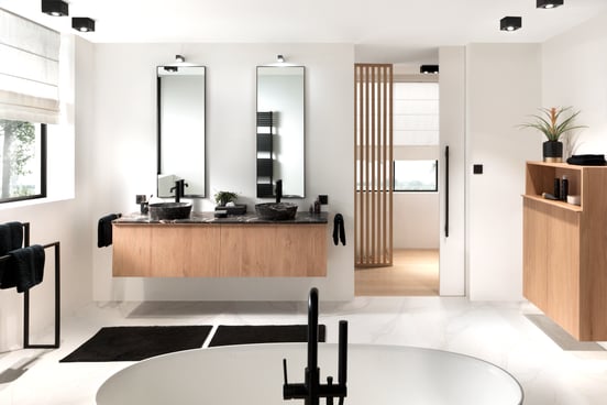 Balmani Minimalism LED verlichting 4 cm zwart