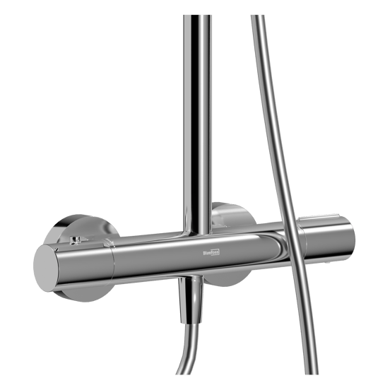 Blaufoss Onos 250 Duschsystem: Chrom Glänzend