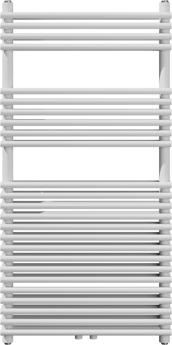 Vipera Alegria sèche-serviettes double 60 x 120 cm chauffage central blanc mat raccordements latéral et central possibles 1.327W