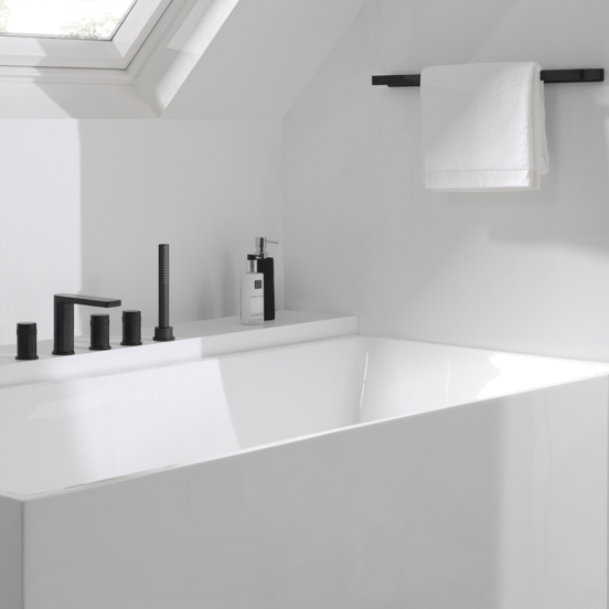 Blaufoss Sonic  5-gats badrandkraan mat zwart