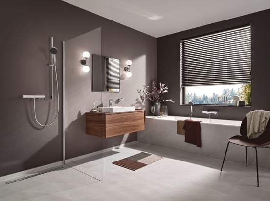 Hansgrohe Vivenis standard robinet de bain mitigeur Noir Mat