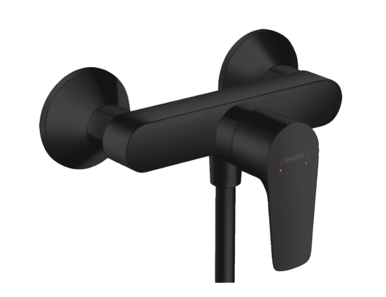 Hansgrohe Talis E robinet de douche mitigeur Noir Mat