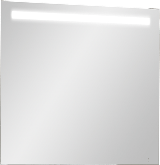 Storke Lucio rechthoekig badkamerspiegel 75 x 65 cm met spiegelverlichting