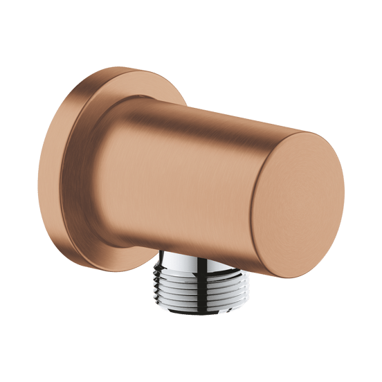 Grohe Rainshower Round Wandanschlussbogen 1/2" Brushed Warm Sunset