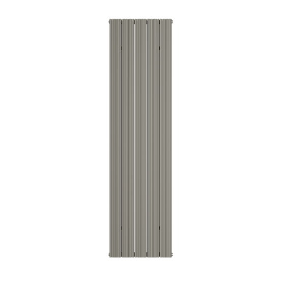 Vipera Mares sèche-serviettes double 47 x 180 cm chauffage central soie grise raccordements latéral et central possibles 1821W