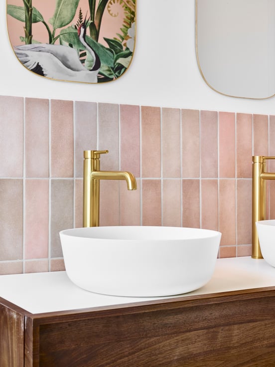 Balmani Zone waskom matte Solid Surface rond Ø 35 cm