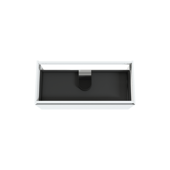 Balmani Idra zwevende wastafelonderkast 120 x 55 cm mat wit 2 lades