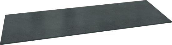 Balmani Stretto tablette simple ou double granite doux 180 x 55 cm