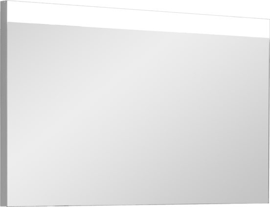 Storke Lucera rechthoekig badkamerspiegel 120 x 70 cm met spiegelverlichting en anti-damp