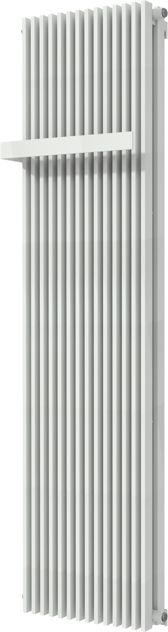 Vipera Corrason dubbele badkamerradiator 50 x 180 cm centrale verwarming mat wit zij- en middenaansluiting 2.537W