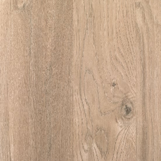 Storke Edge zwevend badmeubel 100 x 46 cm ruw eiken met Planza asymmetrisch linkse wastafel in composietmarmer hoogglans wit