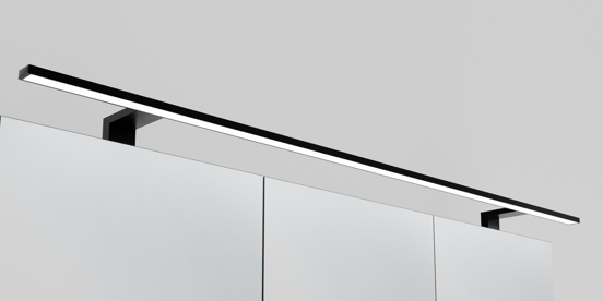 Luca Varess Cubico LED Beleuchtung 120 cm schwarz, 4000K