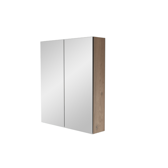 Storke Reflecta spiegelkast 65 x 75 cm ruwe eik